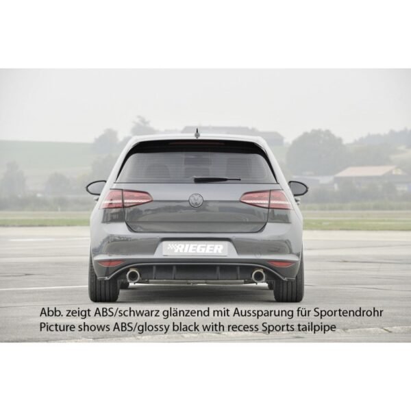 Difusor Rieger VW Golf Mk7 GTI