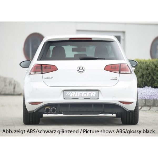 Difusor Rieger VW Golf Mk7 / Mk7 GTD