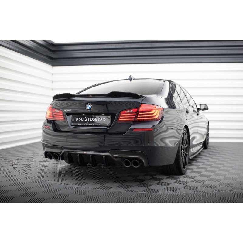 Difusor V.2 Maxton Design BMW 5 F10 M-Pack (Salida Doble Izq + Der)