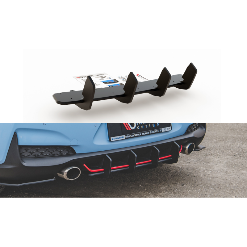 Difusor V.2 Street Pro Maxton Design Hyundai I30 N - Imagen 2