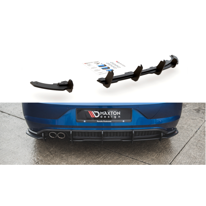 Difusor Maxton Design VW Polo Mk6 GTI - Imagen 2