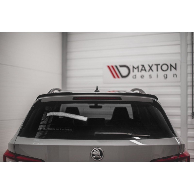 Extensión Alerón V.1 Maxton Design Skoda Kodiaq Mk1 Sportline & RS - Imagen 3