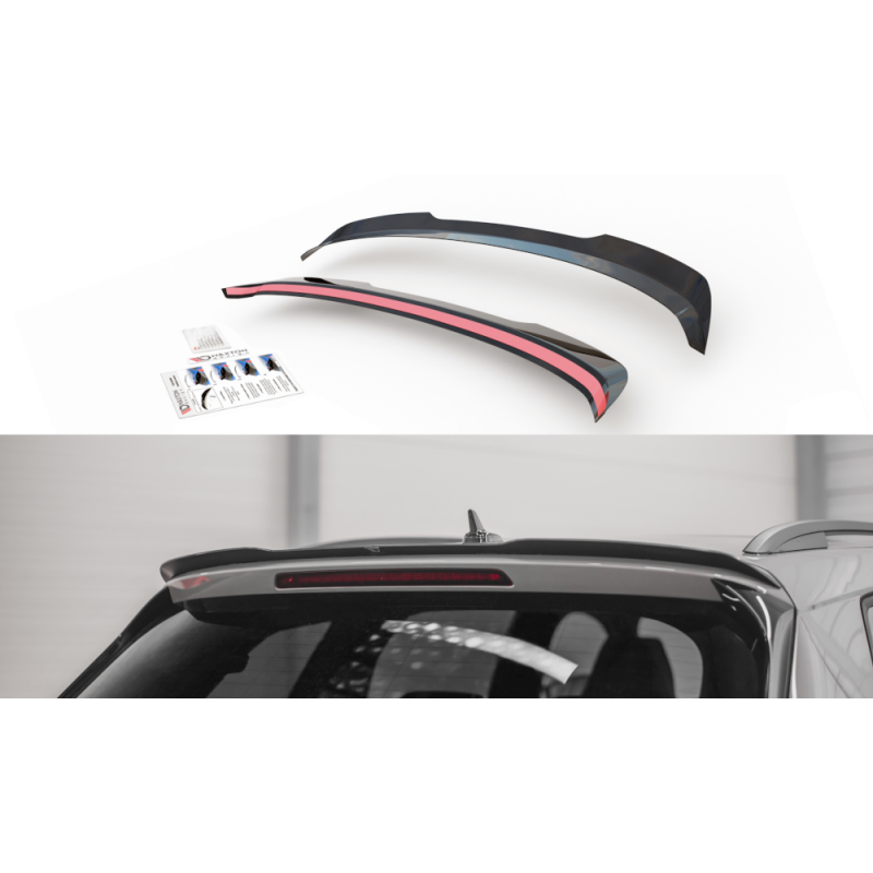 Extensión Alerón V.1 Maxton Design Skoda Kodiaq Mk1 Sportline & RS - Imagen 2