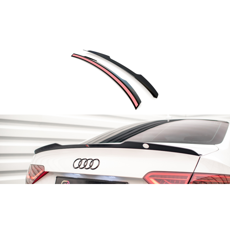 Extensión Alerón V.2 Maxton Design Audi A5 Coupe 8T FL - Imagen 2