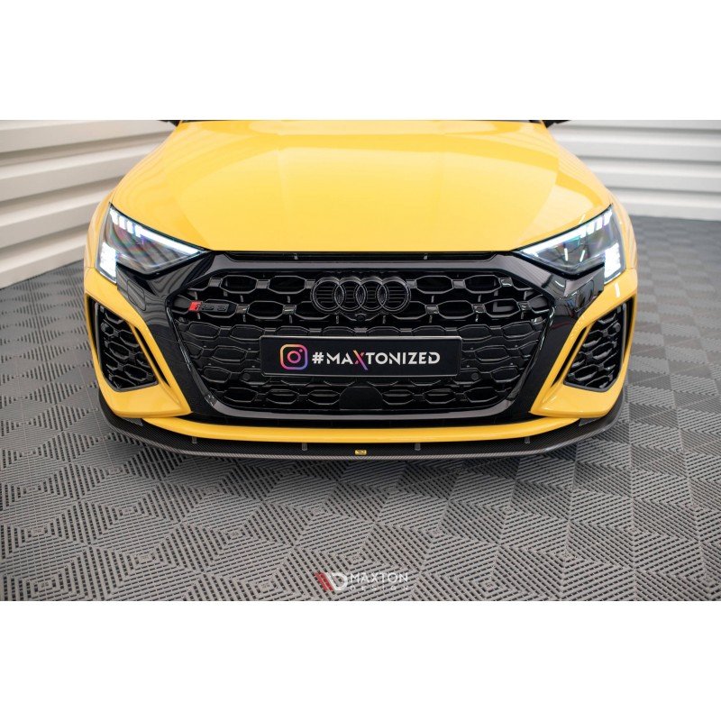 Lip Fibra Carbono Maxton Design Audi Audi RS3 8Y Sedán & Sportback - Imagen 4
