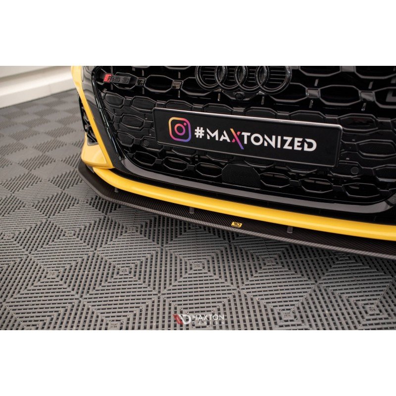 Lip Fibra Carbono Maxton Design Audi Audi RS3 8Y Sedán & Sportback - Imagen 5