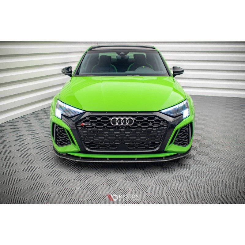 Lip Fibra Carbono Maxton Design Audi Audi RS3 8Y Sedán & Sportback - Imagen 7