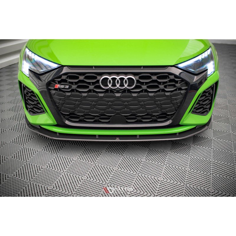Lip Fibra Carbono Maxton Design Audi Audi RS3 8Y Sedán & Sportback - Imagen 8