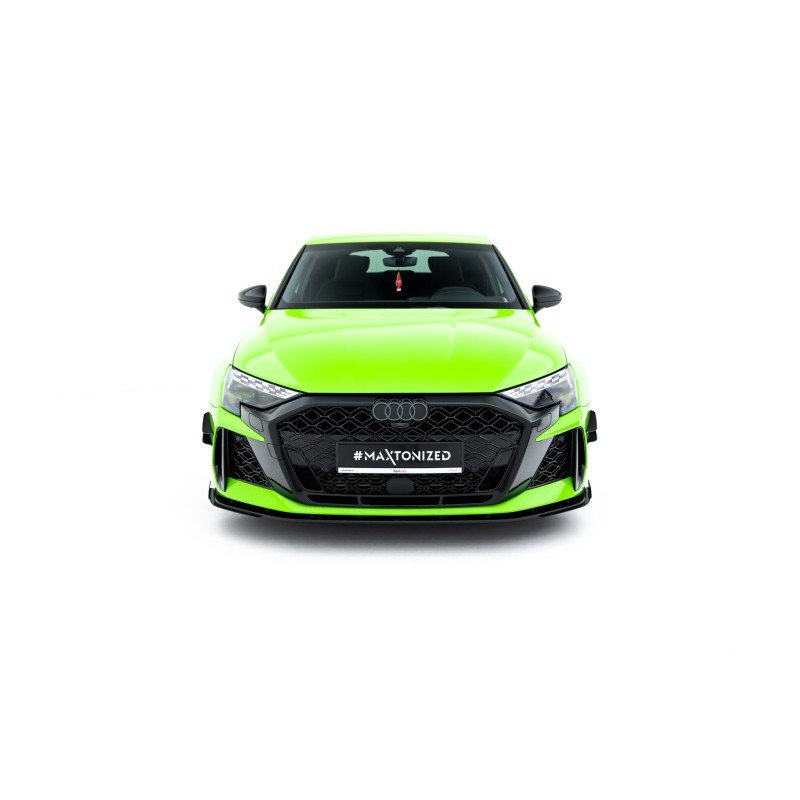 Lip Con Flaps Street Pro Maxton Design Audi RS3 Sportback 8Y FL - Imagen 2