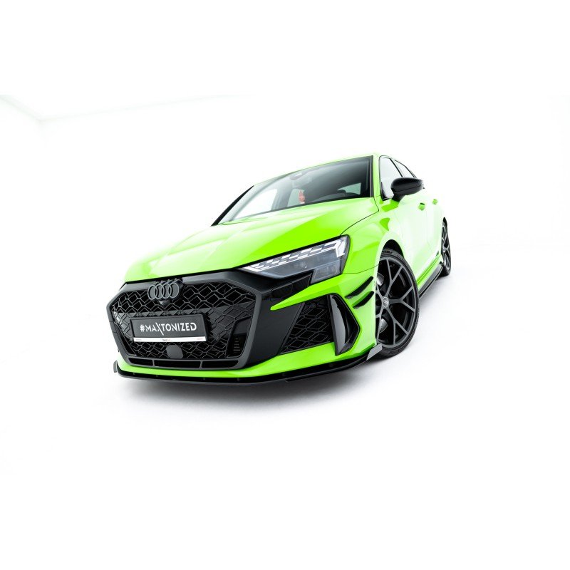 Lip Con Flaps Street Pro Maxton Design Audi RS3 Sportback 8Y FL