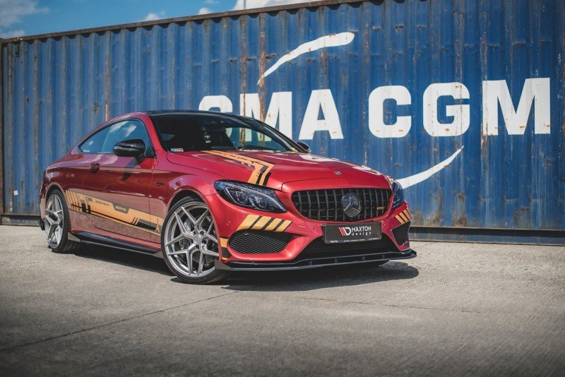 Lip Con Flaps Street Pro Maxton Design Mercedes-AMG C43 Coupé C205 - Imagen 4