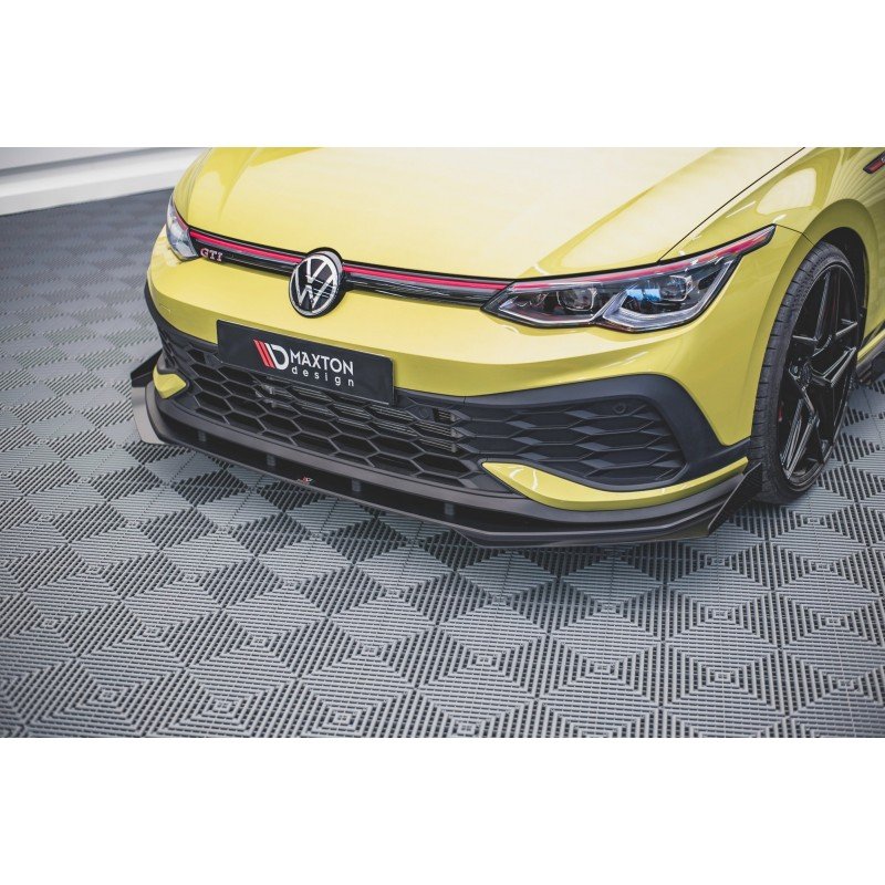 Lip Con Flaps Street Pro Maxton Design VW Golf Mk8 GTI Clubsport - Imagen 3