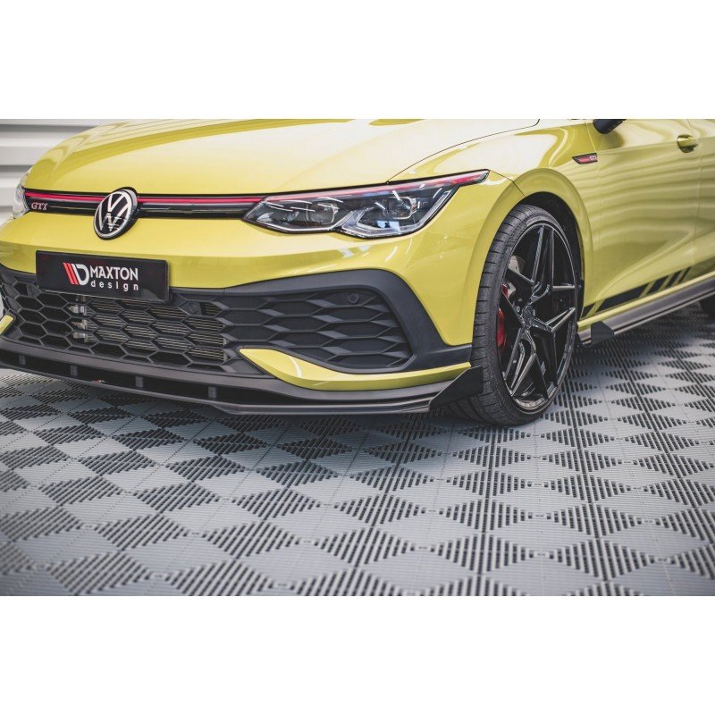Lip Con Flaps Street Pro Maxton Design VW Golf Mk8 GTI Clubsport - Imagen 4