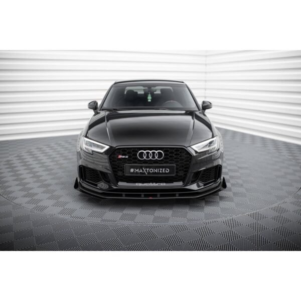 Lip Con Flaps Street Pro V.1 Maxton Design Audi RS3 Sedán 8V FL