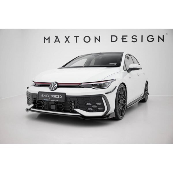 Lip Con Flaps V.3 Maxton Design VW Golf Mk8 FL GTI / GTE / R-Line