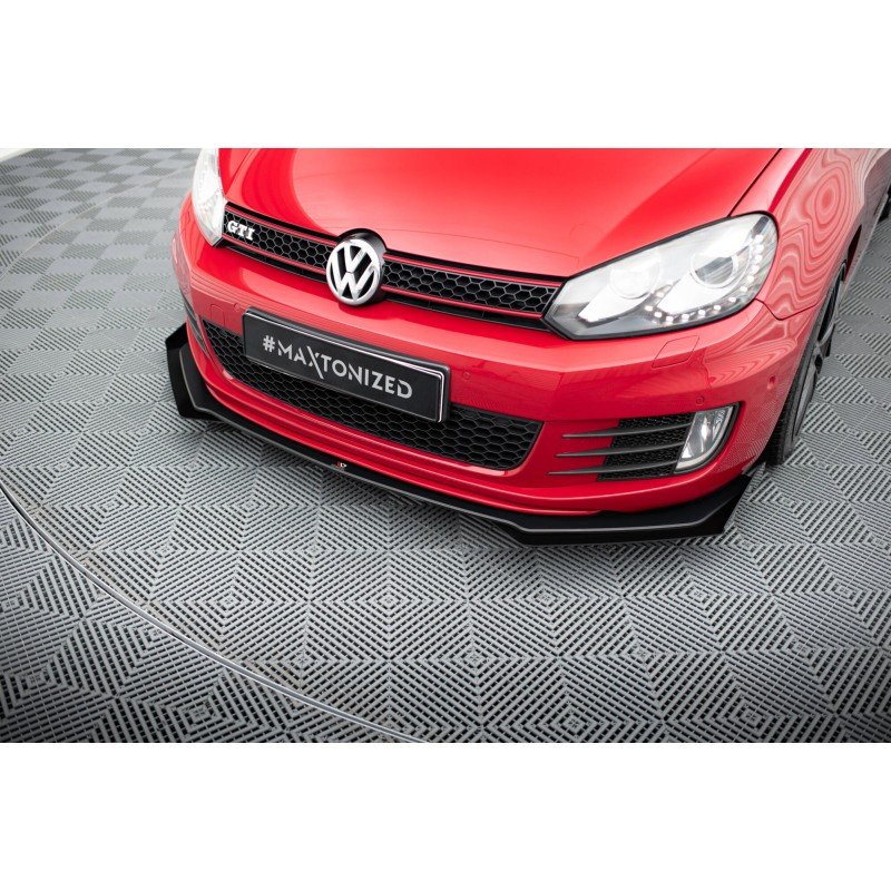 Lip Con Flaps V.3 Street Pro Maxton Design VW Golf Mk6 GTI - Imagen 4