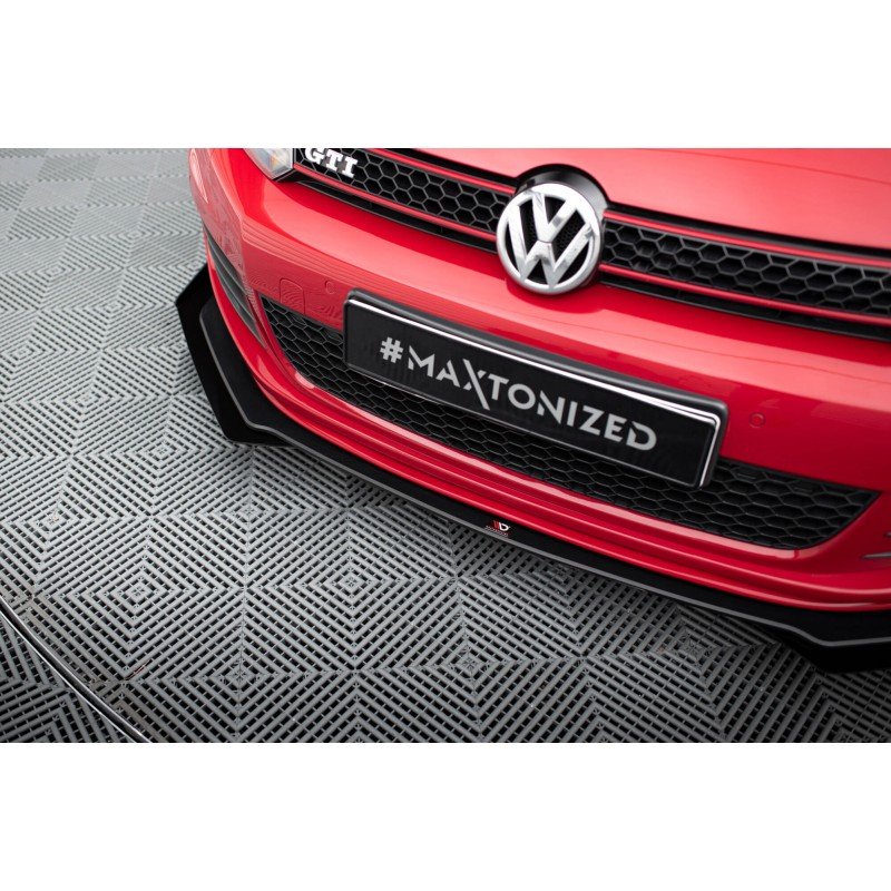 Lip Con Flaps V.3 Street Pro Maxton Design VW Golf Mk6 GTI - Imagen 5