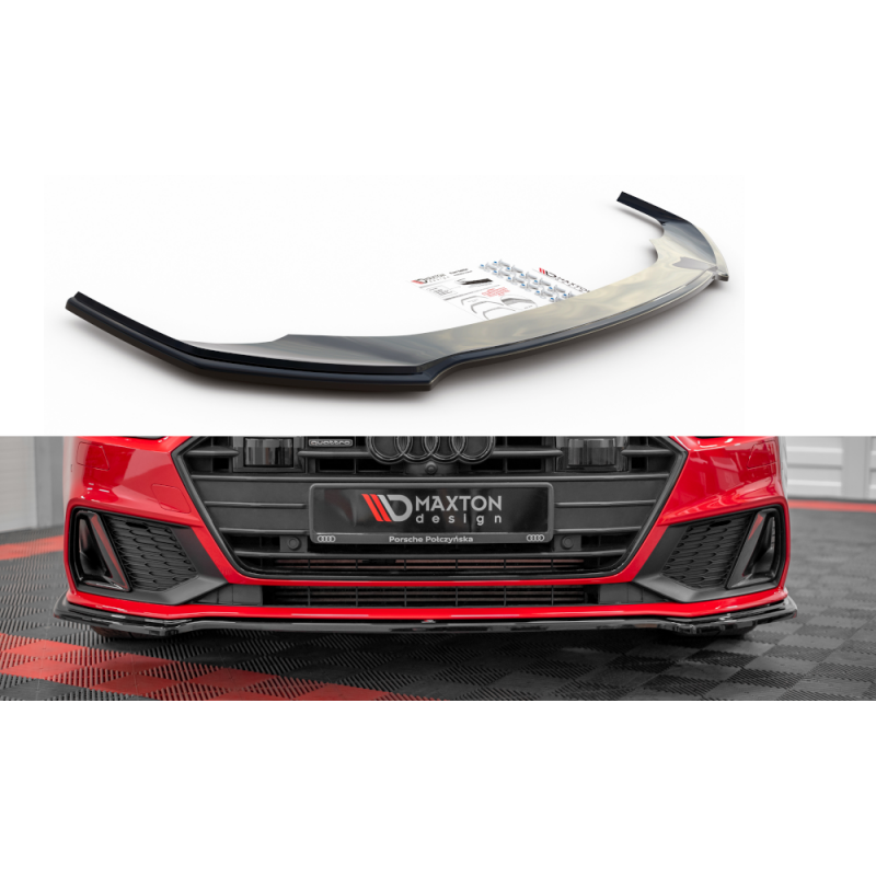 Lip V.1 Maxton Design Audi A7 S-Line C8 / Audi S7 C8 & C8 FL / Audi S7 FL - Imagen 2