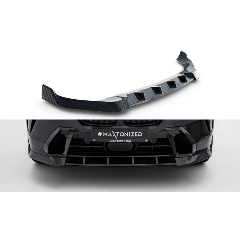 Lip Fibra Carbono Prepreg Maxton Design BMW X7 M-Pack G07 FL - Imagen 2