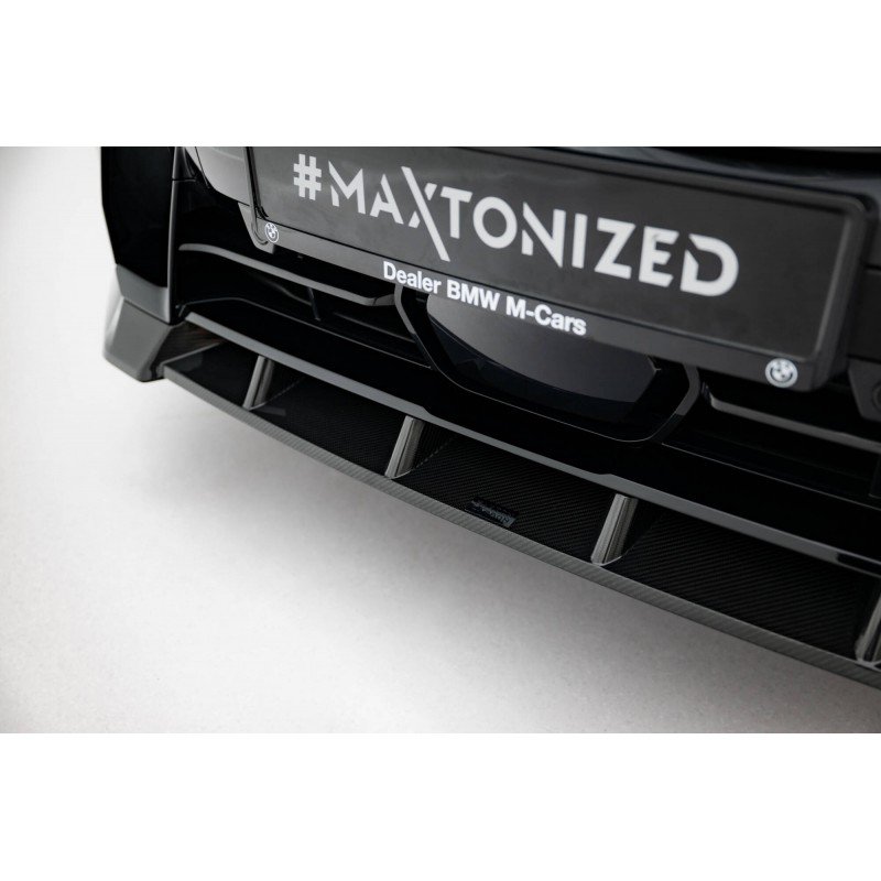 Lip Fibra Carbono Prepreg Maxton Design BMW X7 M-Pack G07 FL - Imagen 4