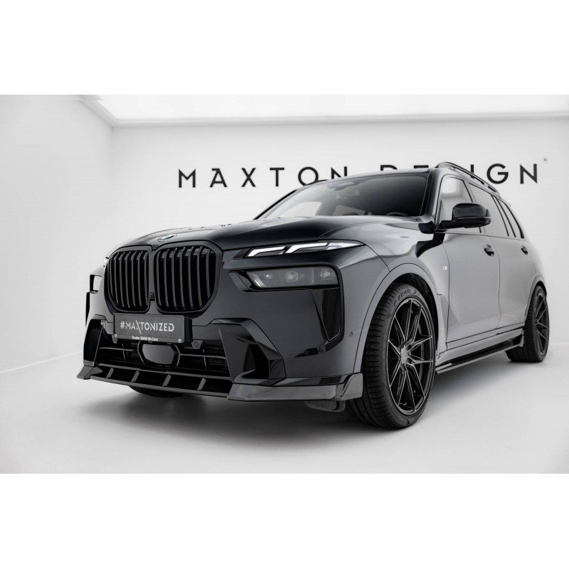 Lip Fibra Carbono Prepreg Maxton Design BMW X7 M-Pack G07 FL