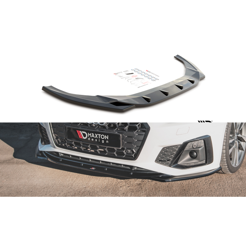 Lip V.1 Maxton Design Audi S5 & Audi A5 F5 S-line FL - Imagen 2