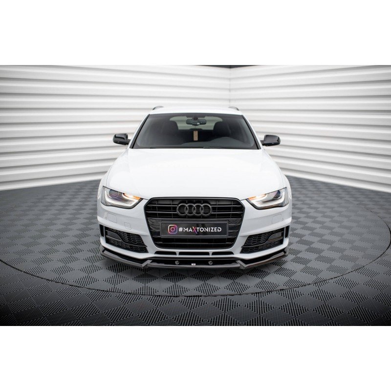 Lip V.1 Maxton Design Audi A4 B8 FL Competition Sedán / Avant
