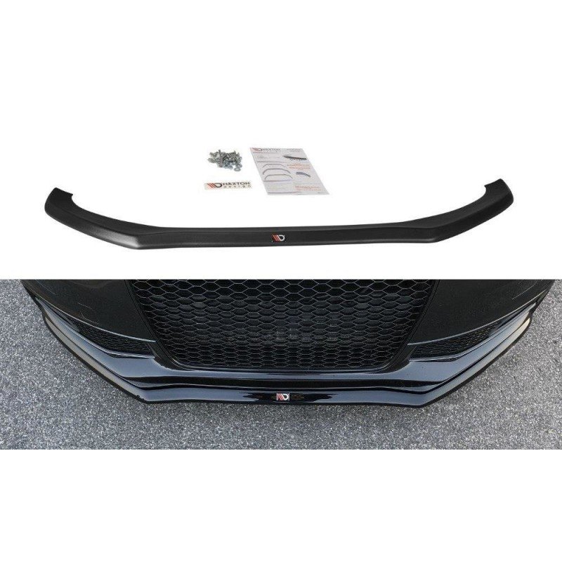 Lip V.1 Maxton Design Audi S4 B8 FL / Audi A4 S-Line B8 FL - Imagen 2