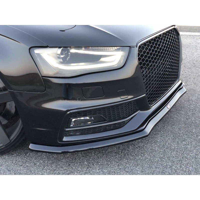 Lip V.1 Maxton Design Audi S4 B8 FL / Audi A4 S-Line B8 FL - Imagen 3