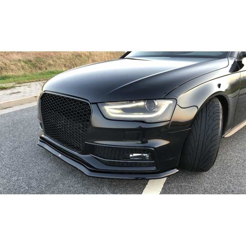 Lip V.1 Maxton Design Audi S4 B8 FL / Audi A4 S-Line B8 FL - Imagen 4