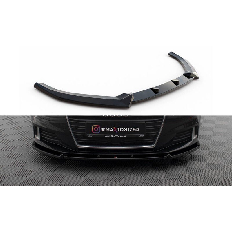 Lip V.1 Maxton Design Audi A3 Sportback 8V FL - Imagen 2