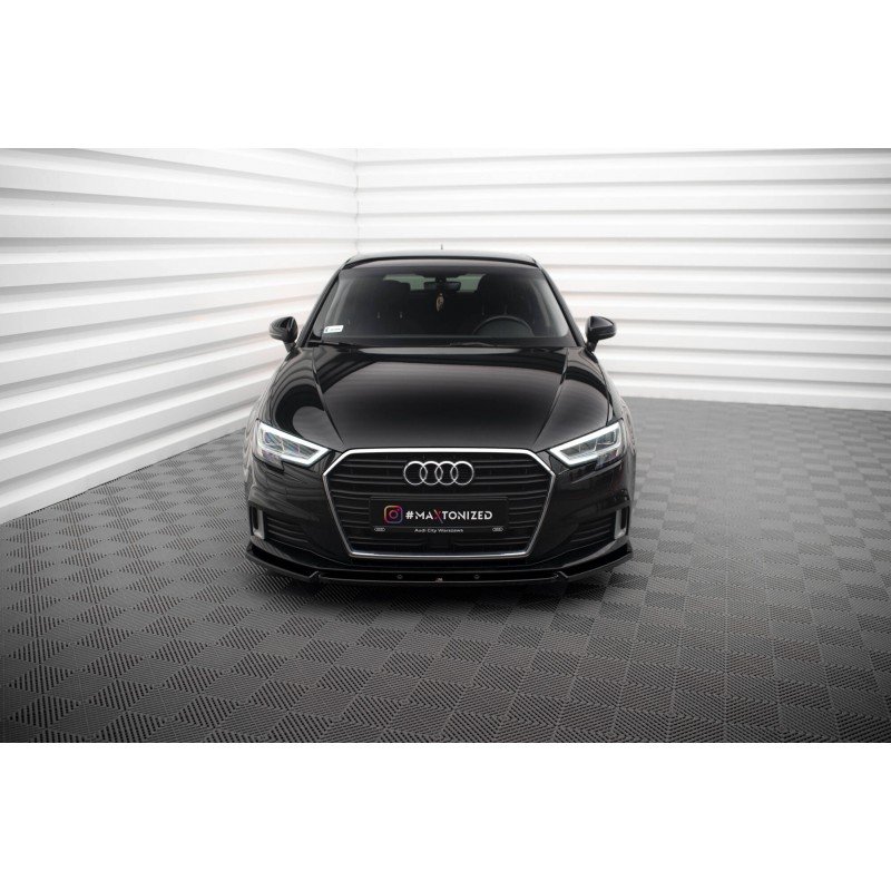 Lip V.1 Maxton Design Audi A3 Sportback 8V FL - Imagen 3