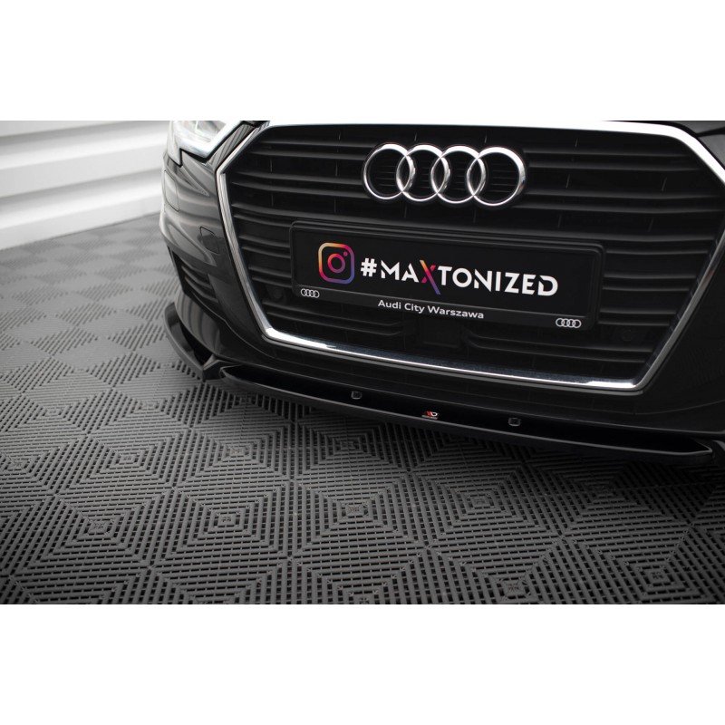 Lip V.1 Maxton Design Audi A3 Sportback 8V FL - Imagen 4