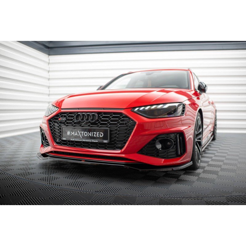 Lip V.1 Maxton Design Audi RS4 B9 & RS4 B9 FL - Imagen 3