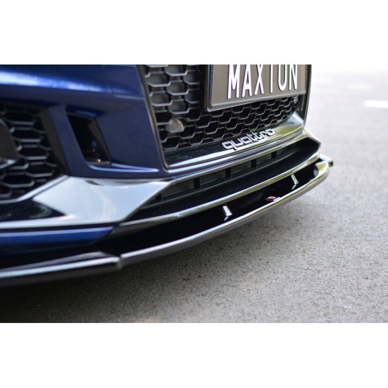 Lip V.1 Maxton Design Audi RS4 B9 & RS4 B9 FL - Imagen 8