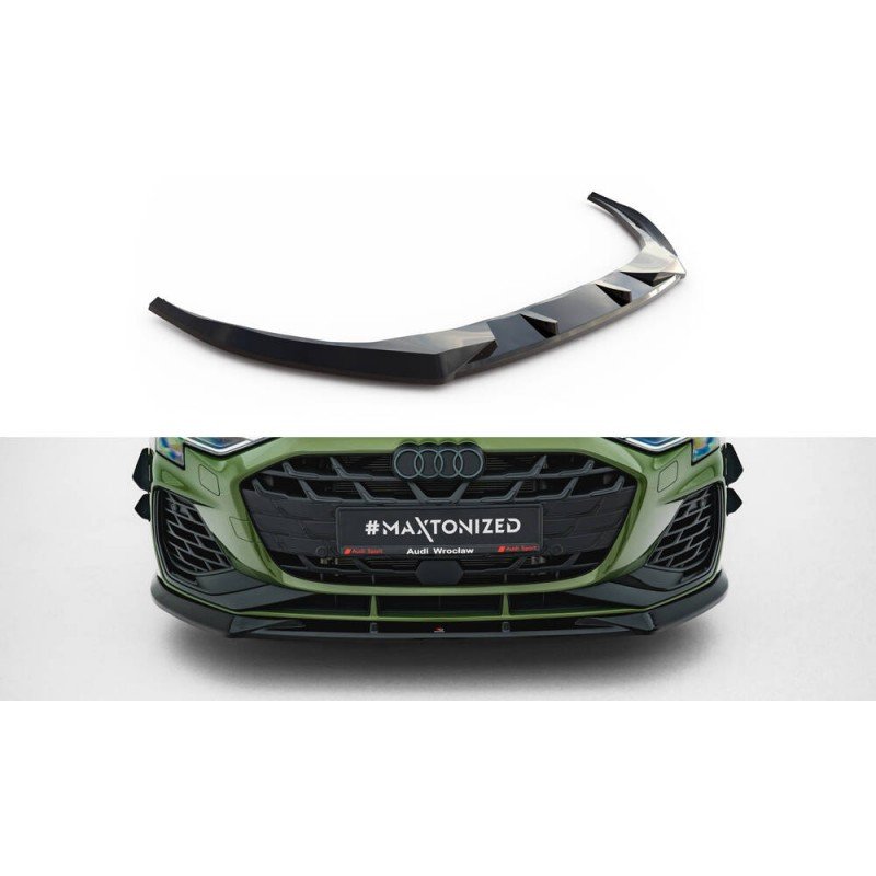 Lip V.1 Maxton Design Audi S3 & A3 S-Line Sportback 8Y FL - Imagen 2