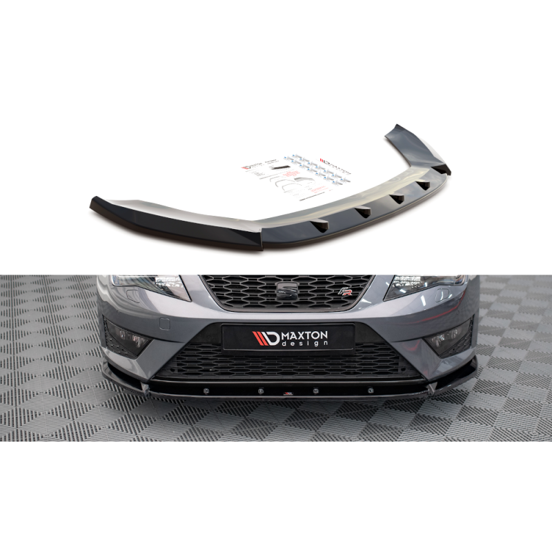 Lip V.1 Maxton Design Seat Leon FR & Cupra Mk3 (2013-2016) - Imagen 2