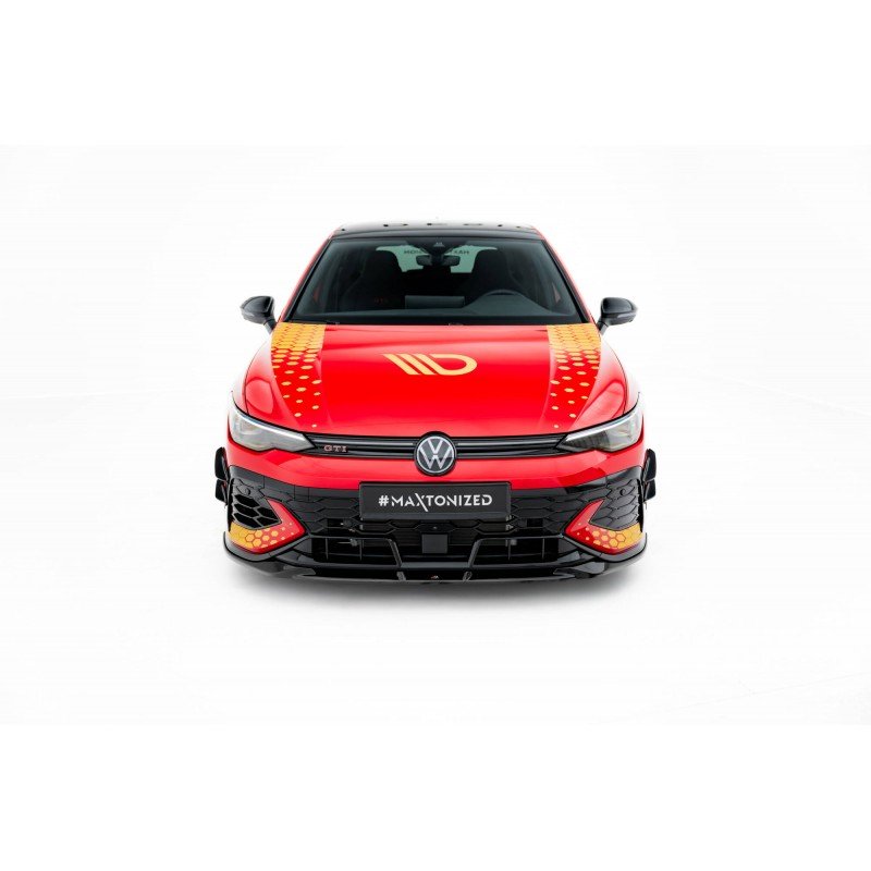Lip V.1 Maxton Design VW Golf GTI Clubsport Mk8 FL - Imagen 3