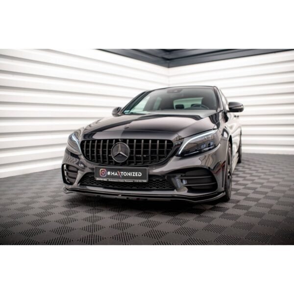 Lip V.1 Maxton Design Mercedes-Benz C AMG-Line Sedán W205 FL / Coupe C205 FL