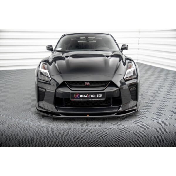 Lip V.1 Maxton Design Nissan GT-R R35 FL