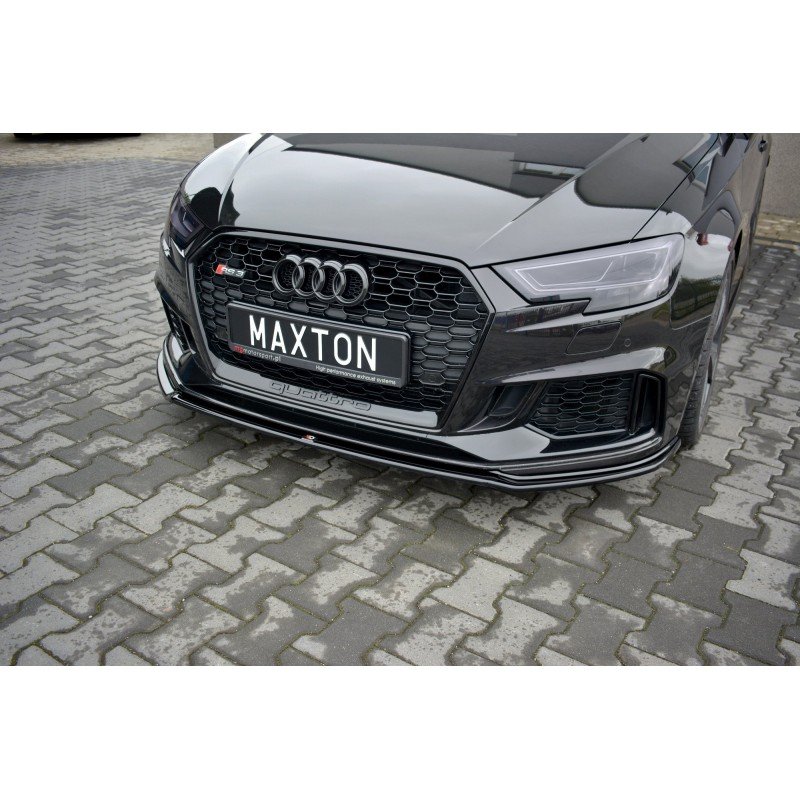 Lip V.2 Maxton Design Audi RS3 Sportback 8V FL - Imagen 3