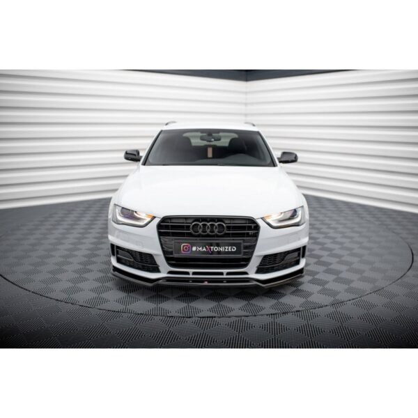 Lip V.2 Maxton Design Audi A4 B8 FL Competition Sedán / Avant