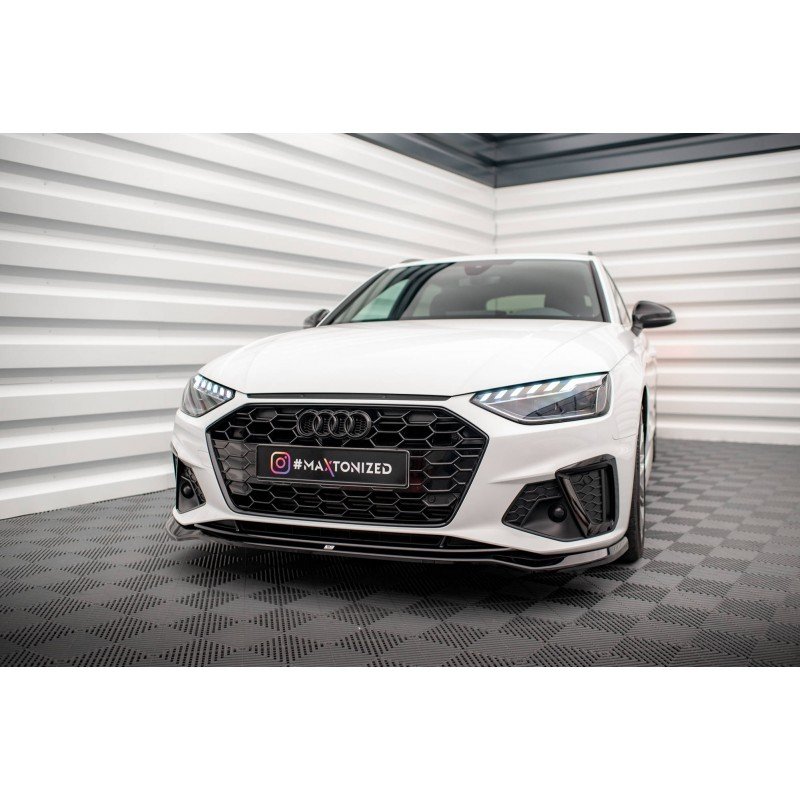 Lip V.2 Maxton Design Audi A4 B9 S-Line / Audi S4 B9 FL - Imagen 4