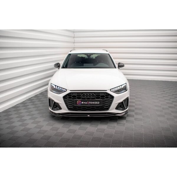 Lip V.2 Maxton Design Audi A4 B9 S-Line / Audi S4 B9 FL