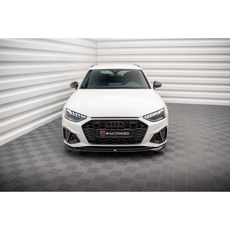 Lip V.2 Maxton Design Audi A4 B9 S-Line / Audi S4 B9 FL