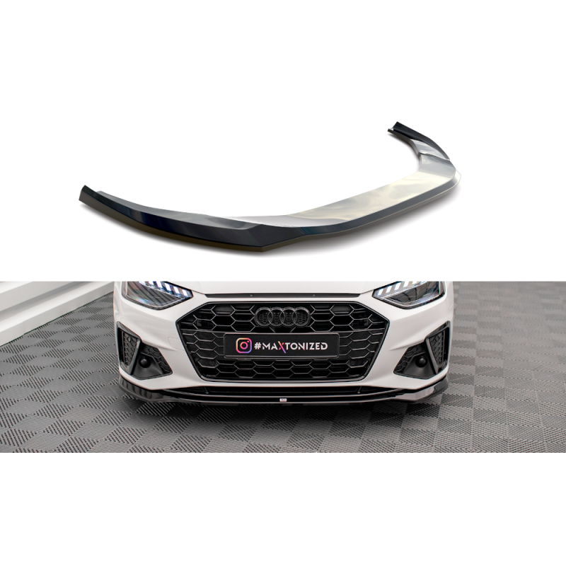 Lip V.2 Maxton Design Audi A4 B9 S-Line / Audi S4 B9 FL - Imagen 2