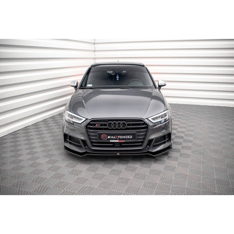 Lip V.2 Maxton Design Audi S3 Sportback 8V FL