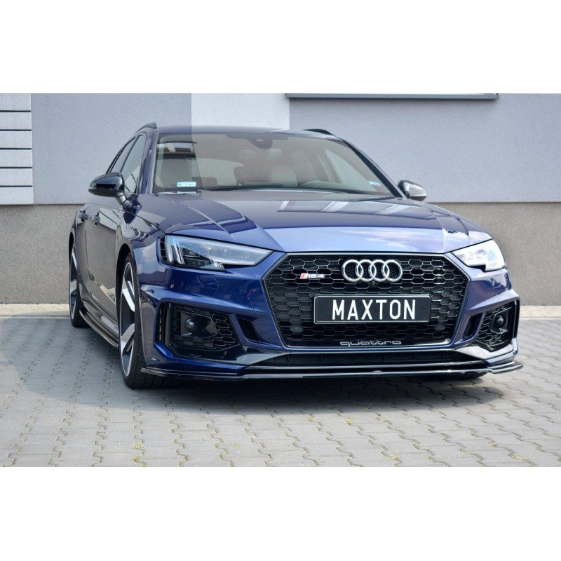 Lip V.2 Maxton Design Audi RS4 B9 & RS4 B9 FL - Imagen 5