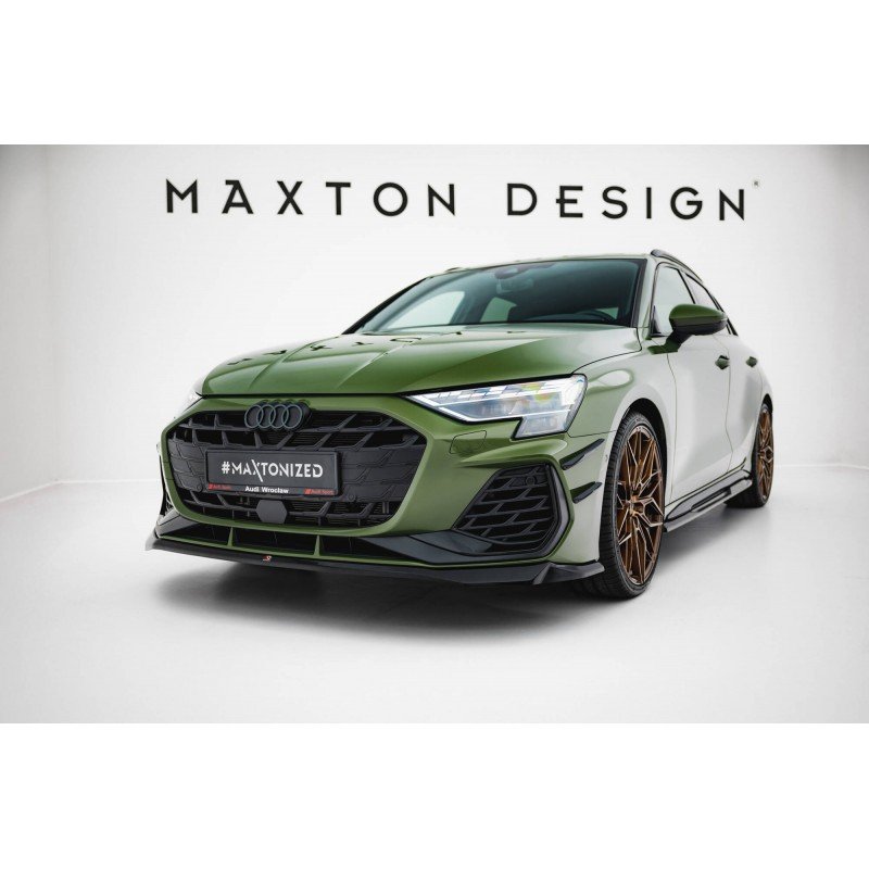 Lip V.2 Maxton Design Audi S3 & A3 S-Line Sportback 8Y FL