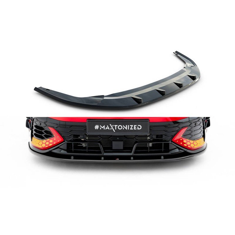 Lip V.2 Maxton Design VW Golf GTI Clubsport Mk8 FL - Imagen 2